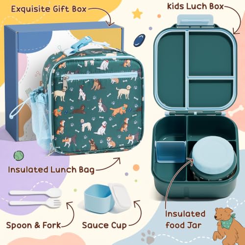 Kids Bento Lunch Box w (Puppy)