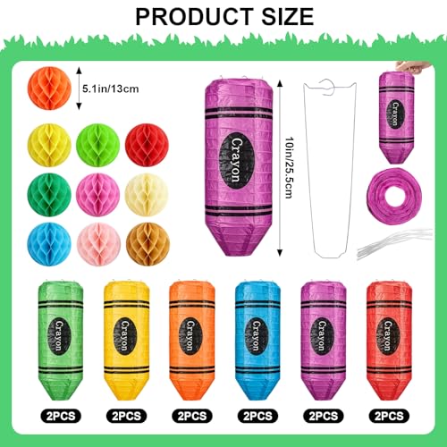 Crayon Hanging Lanterns