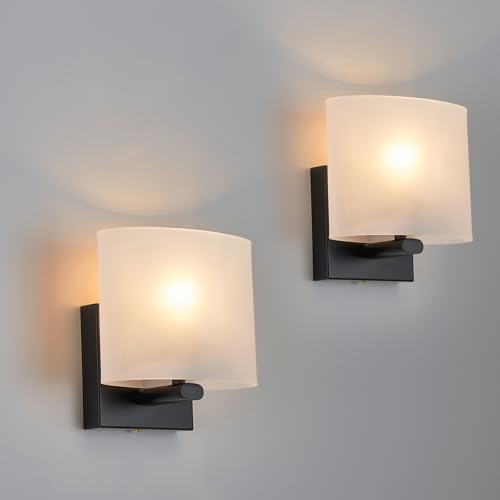 Modern Acrylic Shade Wall Light Fixture