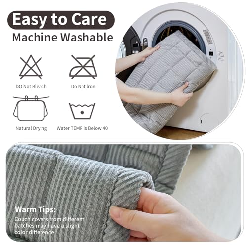 Couch Covers for Dogs (Light Grey / 1PC/27.6"x27.6")