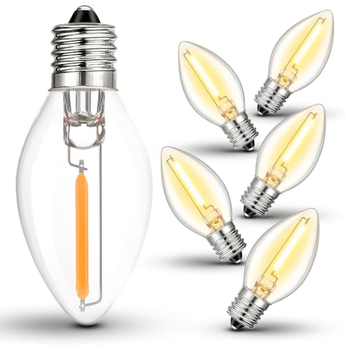 E12 C7 Candelabra Light Bulbs