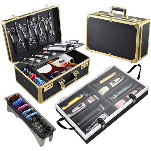 Barber Accessory Case Profesional Barbers Briefcase Tool Case