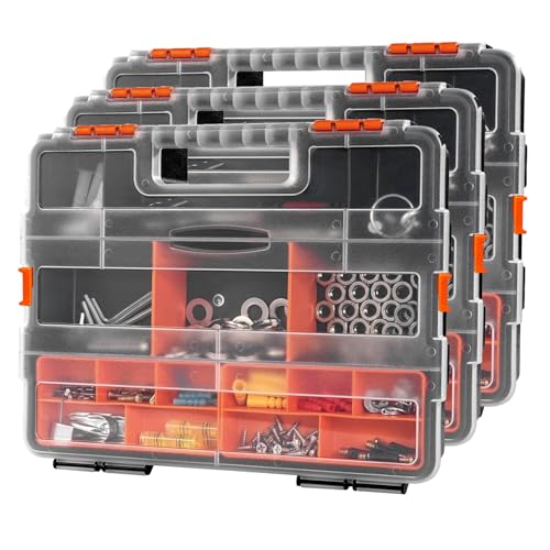 3 Pack Parts Tool Box Organizers