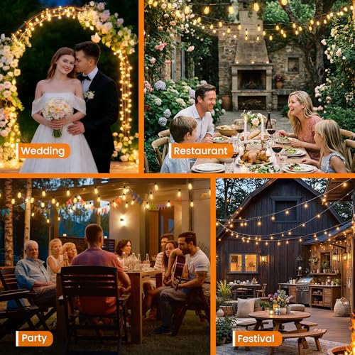 S11 Outdoor String Lights 2200K