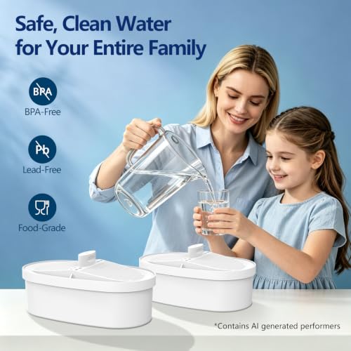 Replacement Filter for All Waterdrop® Pitcher Filtration System