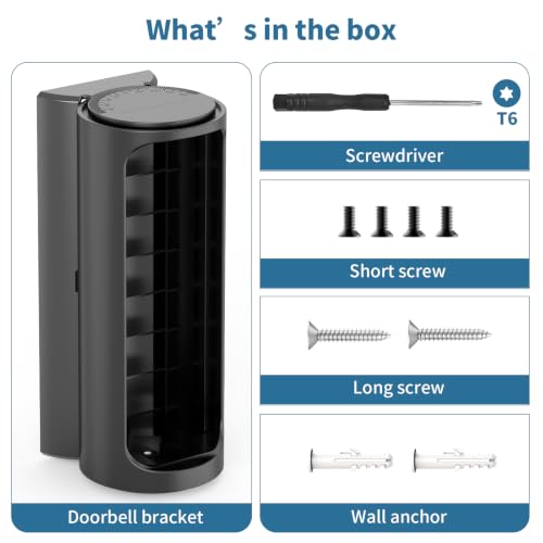 Doorbell Mount with 360° Adjustable Angle