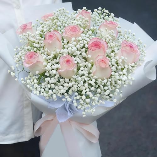 200Pcs Babys Breath Artificial Flowers (White Babys Breath / 200Pcs)
