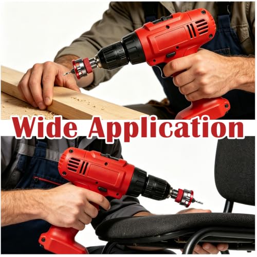 Countersink Drill Bit Set with Adjustable Depth