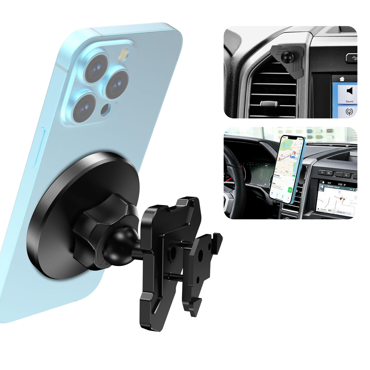 CNC Vent Phone Holder (Fits F150 2015-2020)