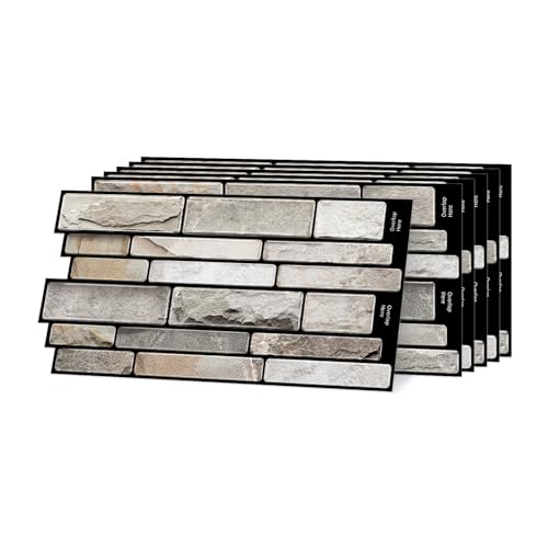 3D Textured Peel and Stick Backsplash