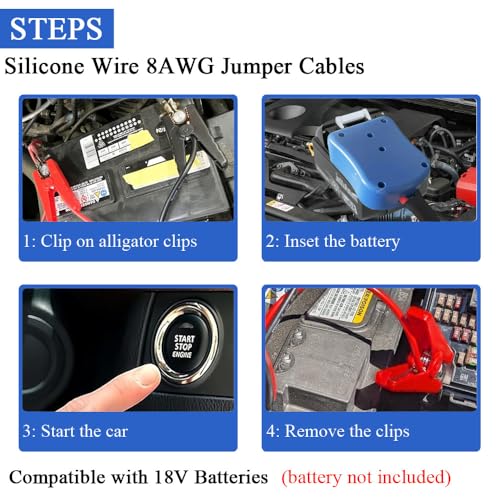 Jumper Cables Adapter Compatible with Ma