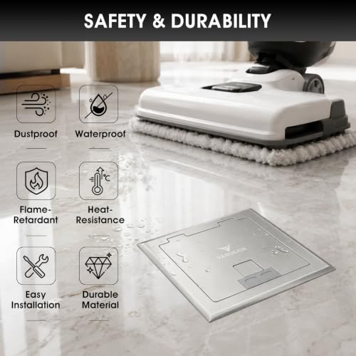 Recessed Flat Hidden Socket Kit (Silver / 20A TR)