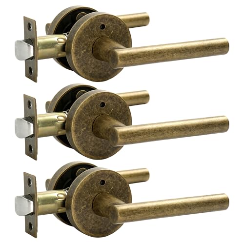 Privacy Door Handle with Lock