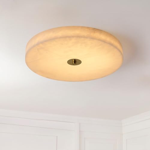 Modern Alabaster Flush