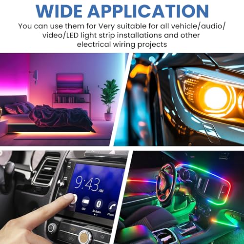 80Pcs Wire Tap Connectors Kit