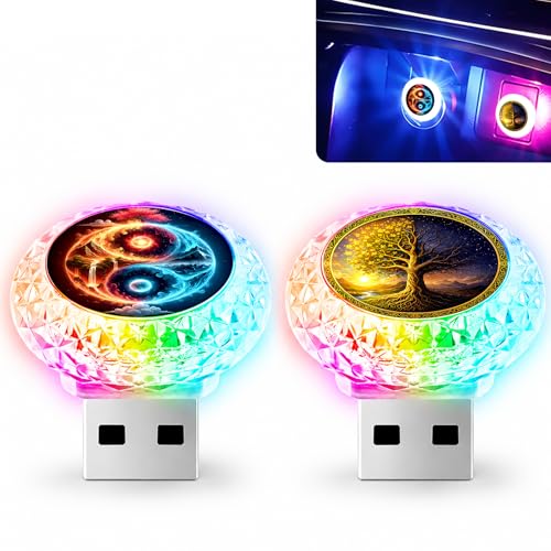 USB LED Car Interior Atmosphere Lamp