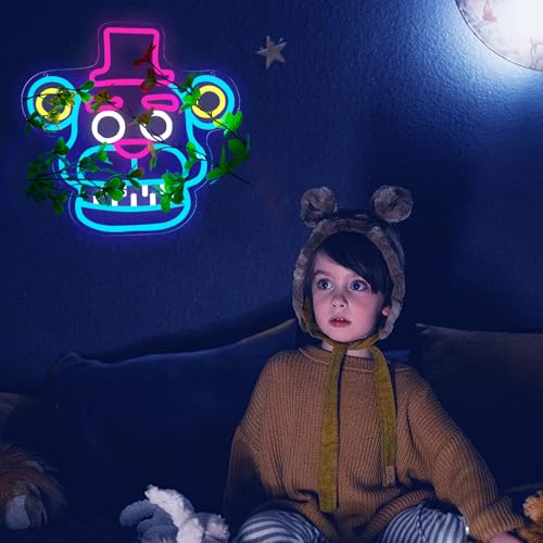 Fnaf Frendy Neon Sign for Wall Decor (bear001)