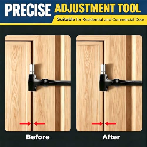 Door Hinge Adjustment Tool for Residential & Commercial Doors