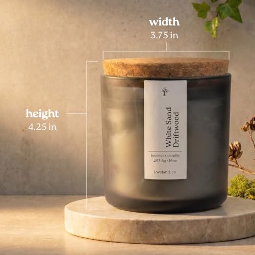 Non Toxic Beeswax Candle 16oz (16oz)