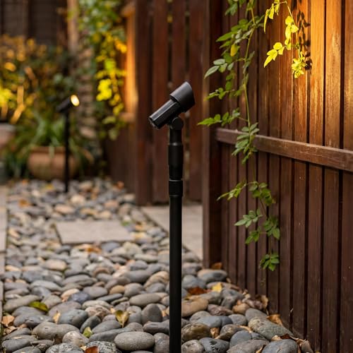 Low Voltage LED Telescoping Spotlights 12V 4W 66LM 2700K 8Pack