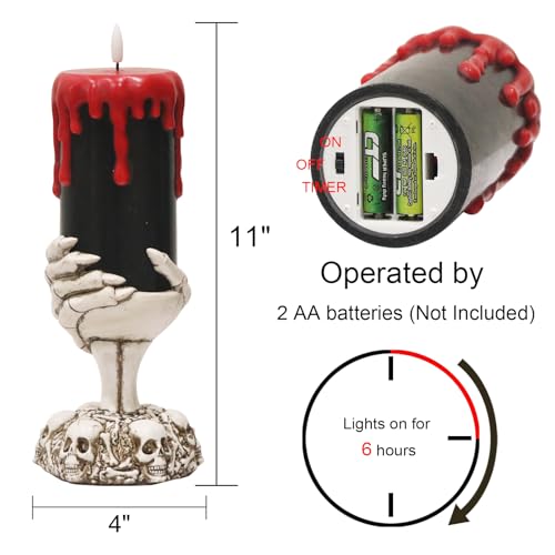Halloween Pillar Candles S02 0706