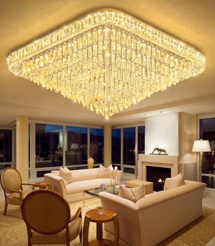 Modern Crystal Chandelier for Living Room Dining Room