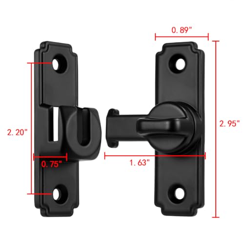 90 180 Degree Flip Sliding Door Latch
