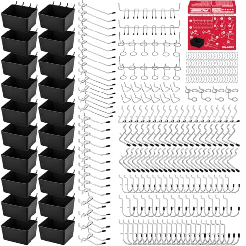 Pegboard Hooks Set