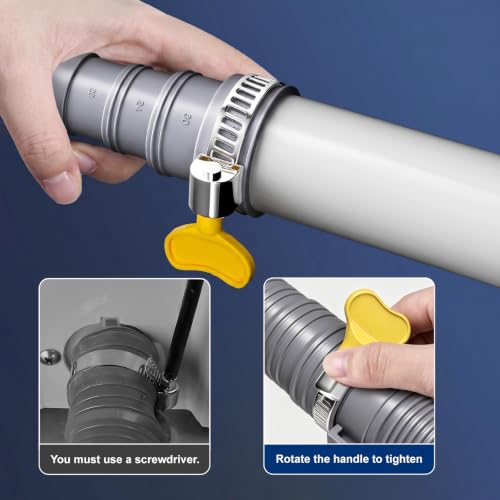 Washing Machine Drain Hose Extension Kit