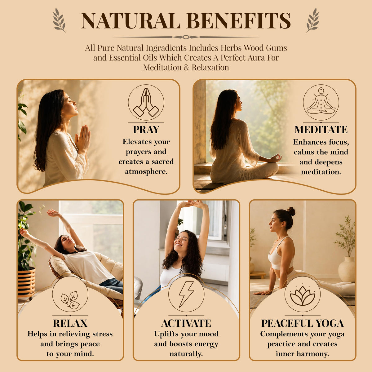 Pure Frankincense & Myrrh Incense (Frankincense)