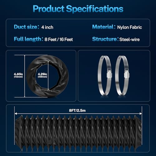 Nylon Flexible Duct Hose