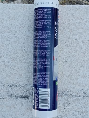 Waterproof Silicone Sealant White (WHITE - 3PCs)
