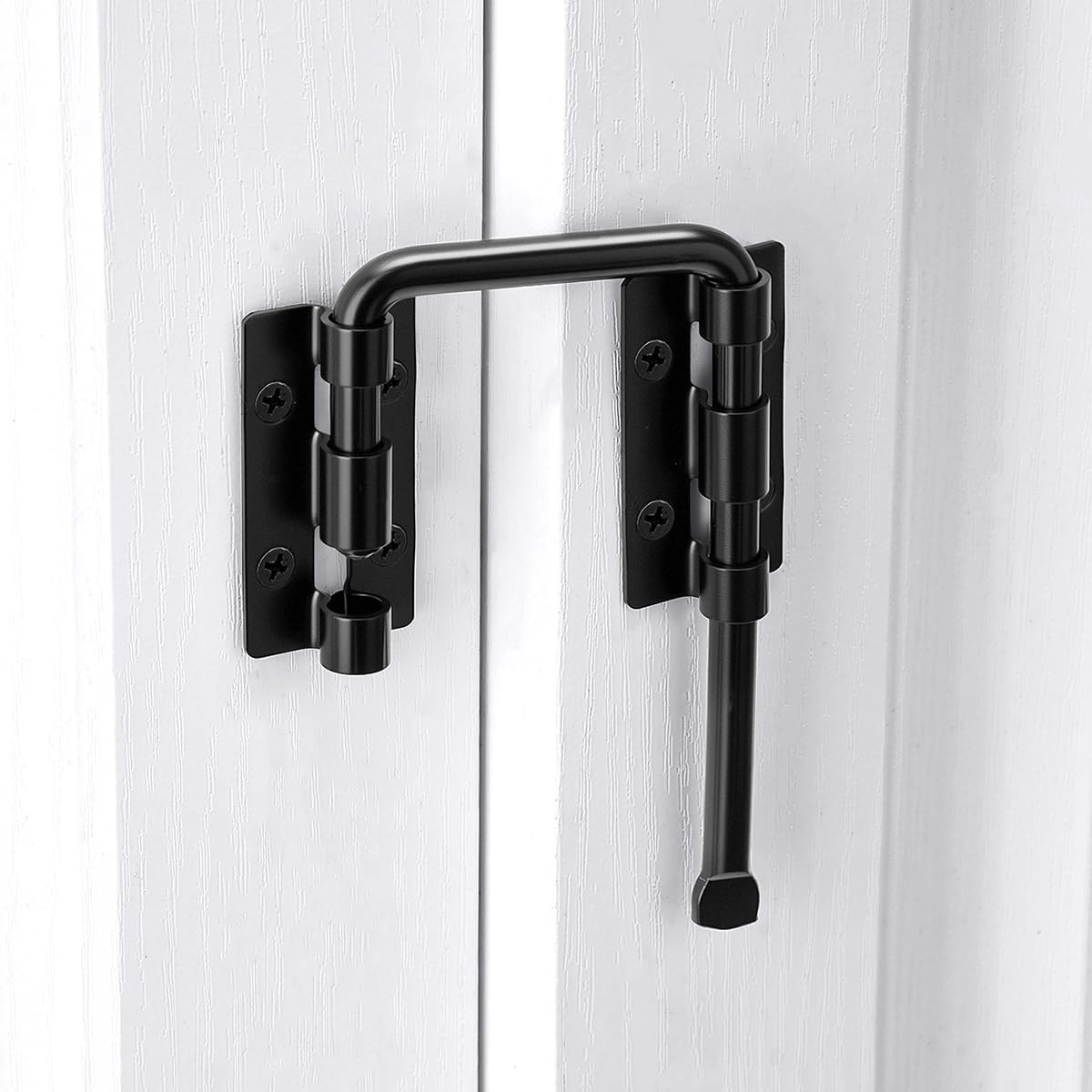 Black Multi Angle Sliding Door Loop Lock (Black)