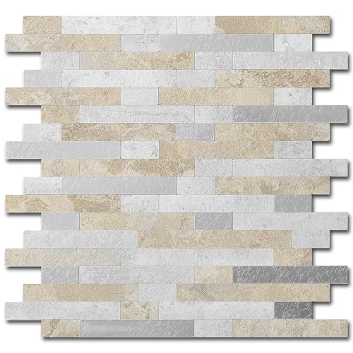 Marble Peel and Stick Backsplash Stick Tiles Subway