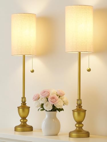 Buffet Table Lamps Set of 2