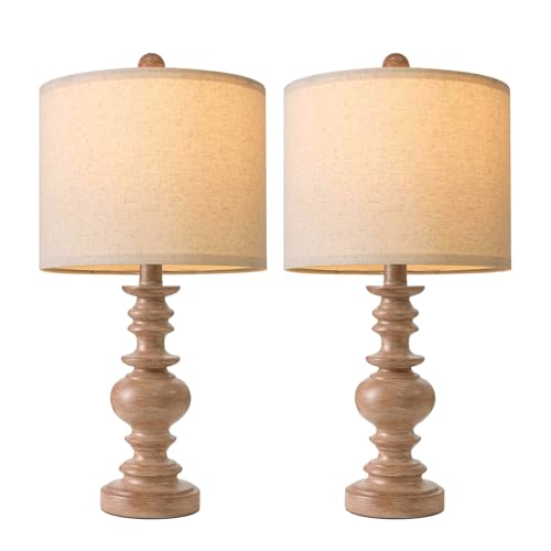 20” Small Traditional Table Lamps Set of 2
