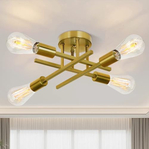 Semi Flush Mount Ceiling Light Fixture