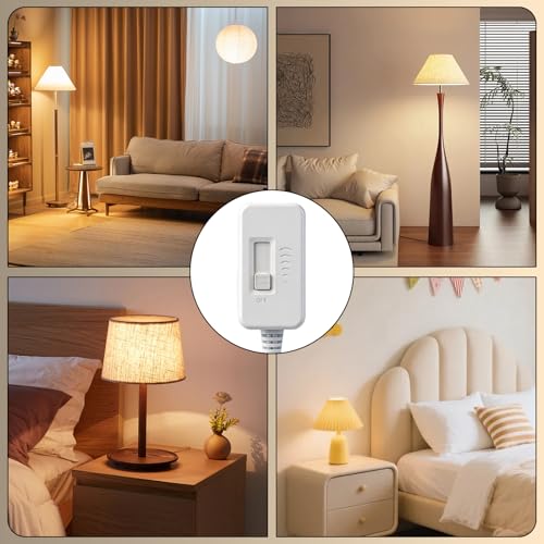 Plug in Dimmer Switch for Lamp Full Range Slide Control Lamp Dimmer