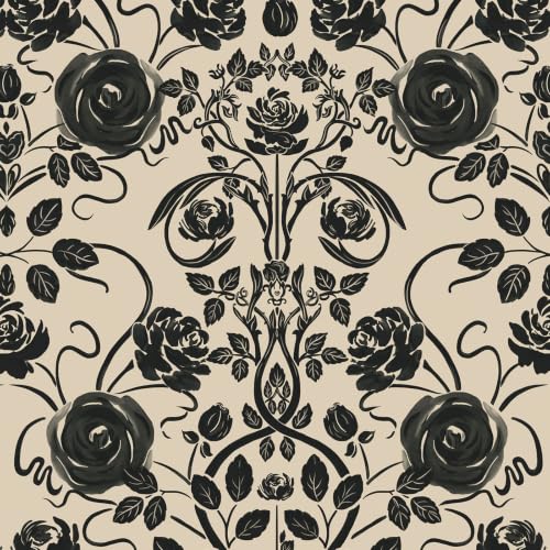 Floral Peel and Stick Wallpaper Flower Wallpaper Farmhouse Removable Waterproof