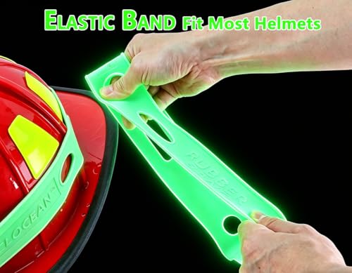 2 Pack Illuminating Firefighter Helmet Band 3rd Generation