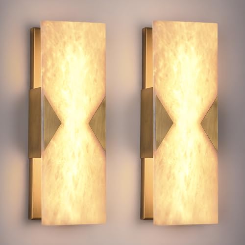 Alabaster Wall Sconce