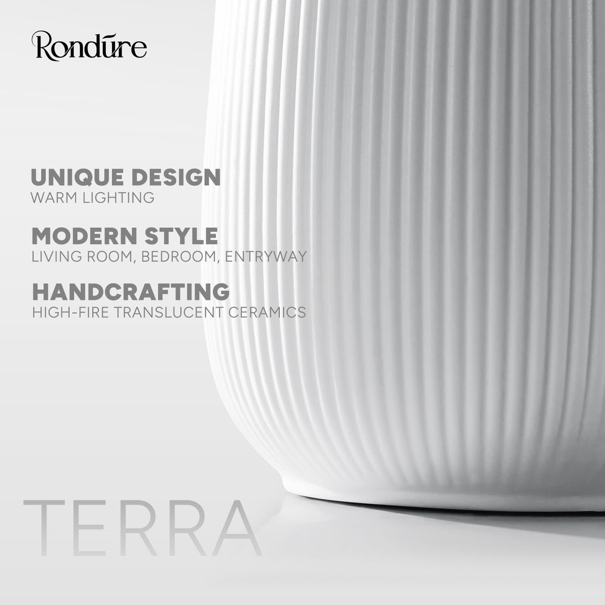 Modern Ceramic Decorative Table Lamp Living Room Bedroom Bedside