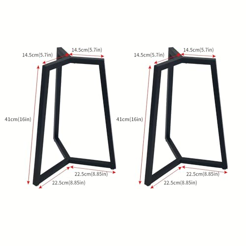 KQGY Triangle Metal Table Legs