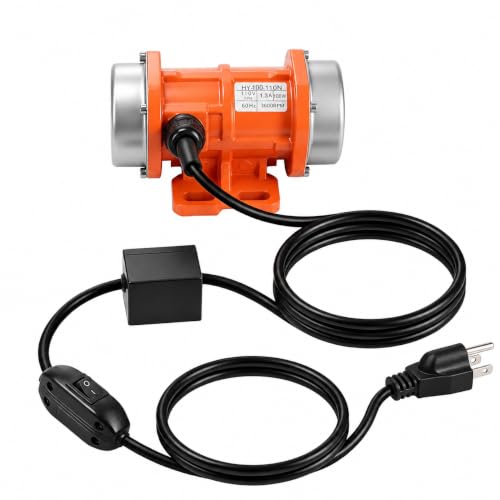 100W AC Vibration Motor 110V 3600RPM Single Phase Industrial Concrete Vibrator (100W)