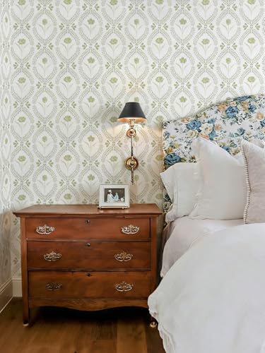 Peel and Stick Wallpaper Floral Wallpaper Leaf Contact Paper