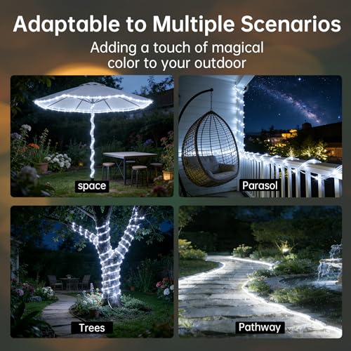 Solar Rope Lights for Outside
