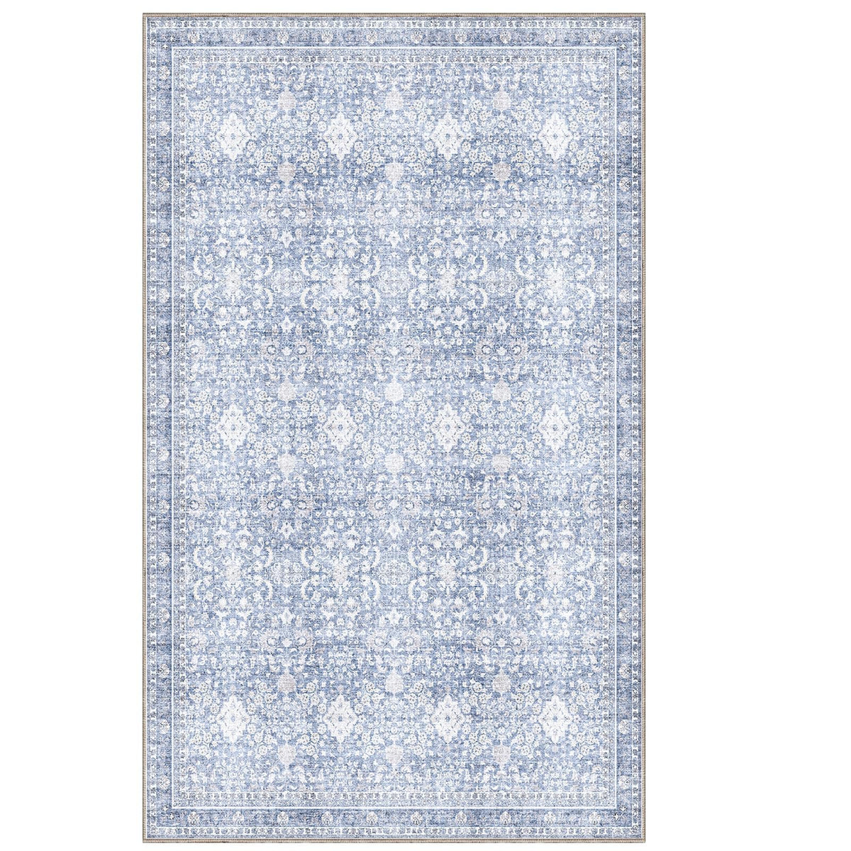 3x5 Area Rugs (Light Blue / 3' x 5' (Rectangular))