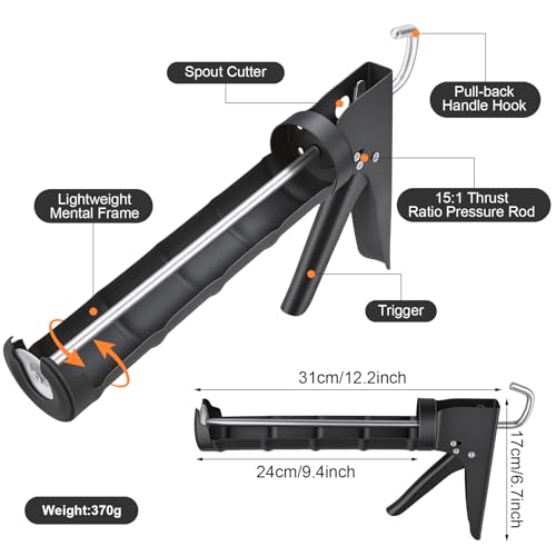 Silicone Caulking Tools with Razor Blade Scraper