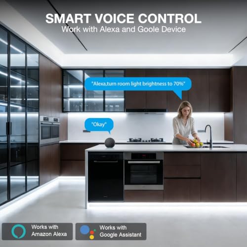 Smart WiFi White LED Lights