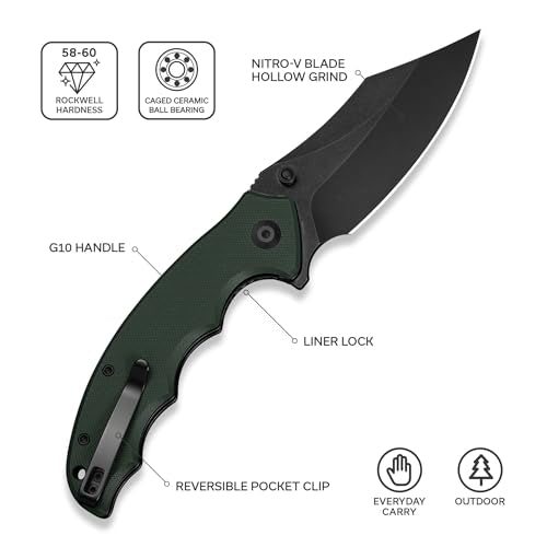 Pentad Pocket Knife (Teal Green)